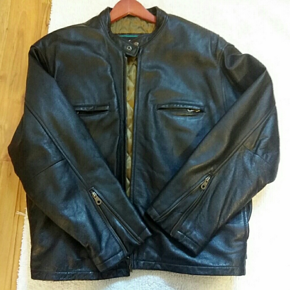 Leather jacket